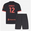 AC Milan Adrien Rabiot #12 Tredjedraktsett Barn 2026-27 Kortermet (+ korte bukser)